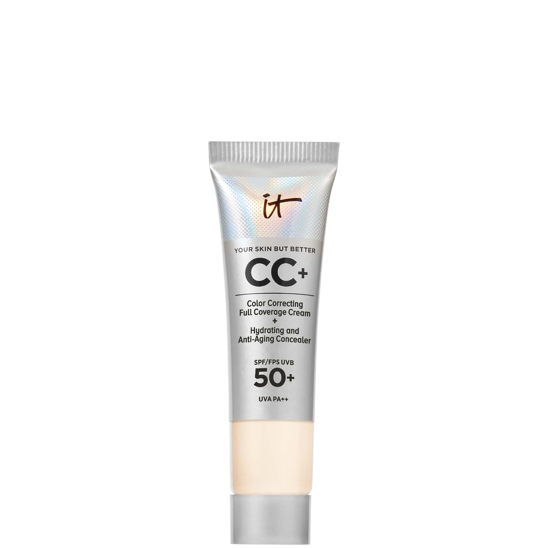 It Cosmetics Your Skin But Better CC+ Colour Correcting Full Coverage CC Cream SPF50+ 32ml - Nude Glow Tan