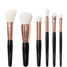 Morphe Rose Away Makeup Brush Set - 6 Pieces + Storage Tub