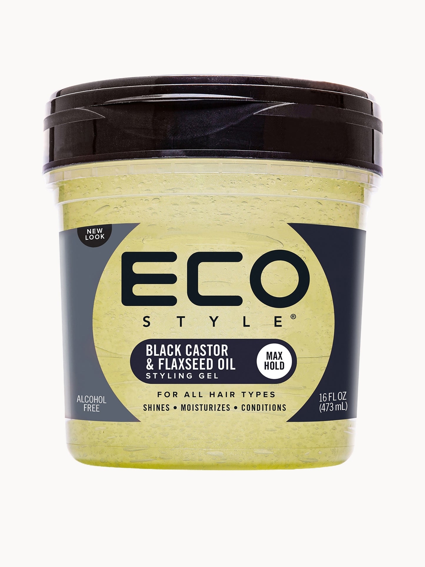Eco Styler Black Castor & Flaxseed Oil Gel 473ml