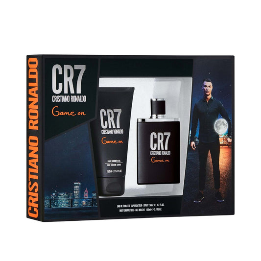 Cristiano Ronaldo CR7 Origins Gift Set 100ml EDT Spray + 150ml Shower Gel + 150ml Body Spray