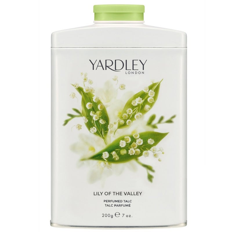Yardley Lily of the Valley Perfumed Talc 200g