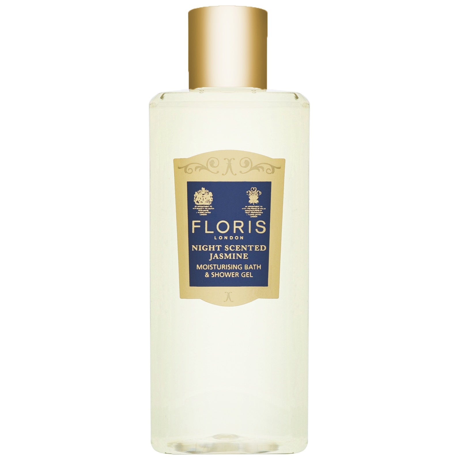 Floris Night Scented Jasmine Moisturising Bath & Shower Gel 250ml