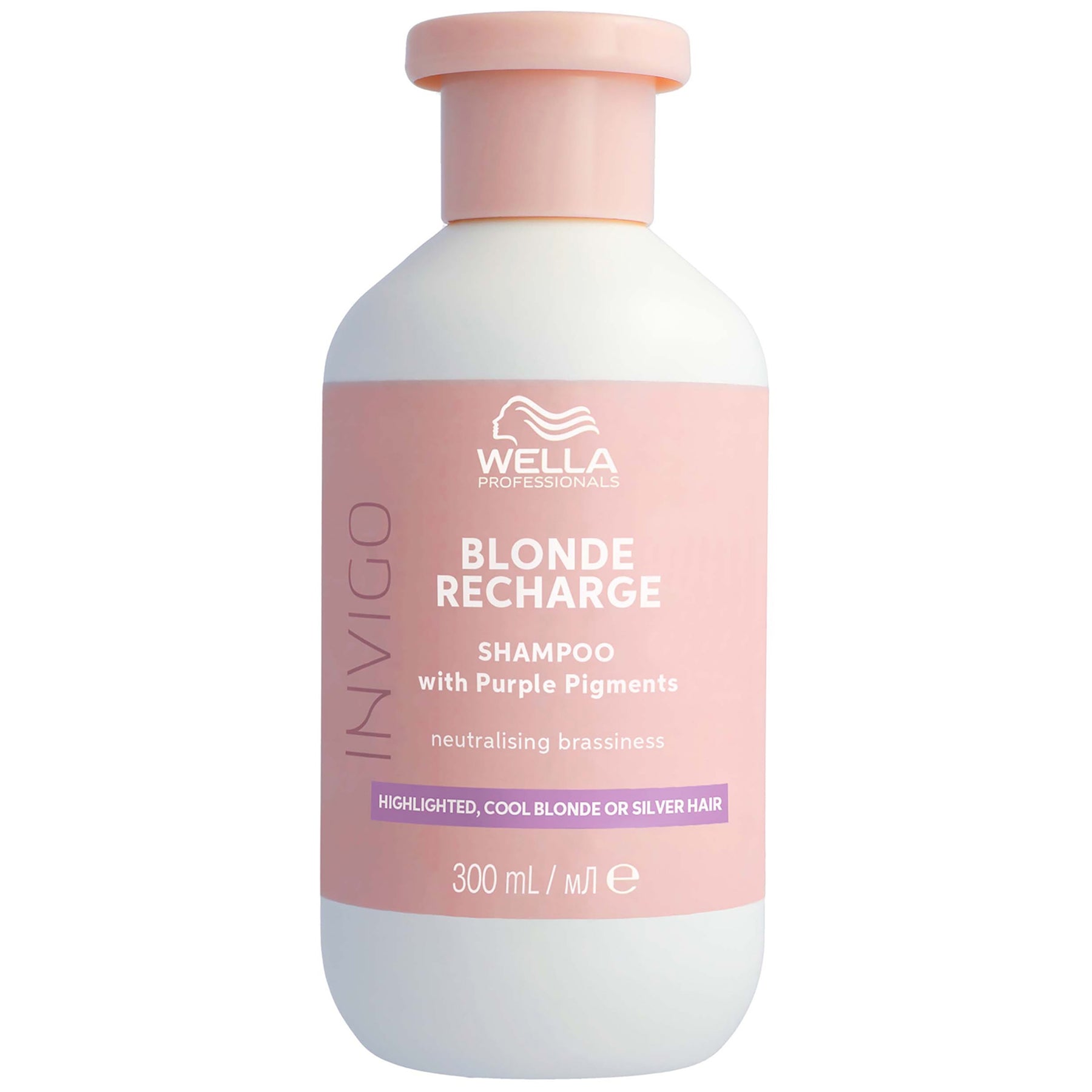 Wella Professionals Invigo Blonde Recharge Color Refreshing Shampoo 1000ml - Cool Blonde