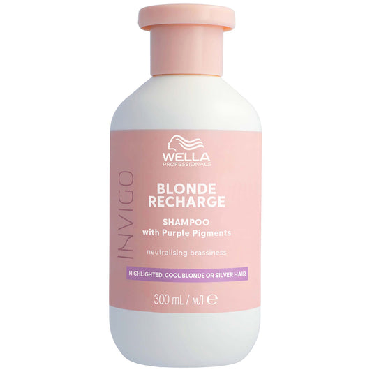 Wella Professionals Invigo Blonde Recharge Color Refreshing Shampoo 1000ml - Cool Blonde