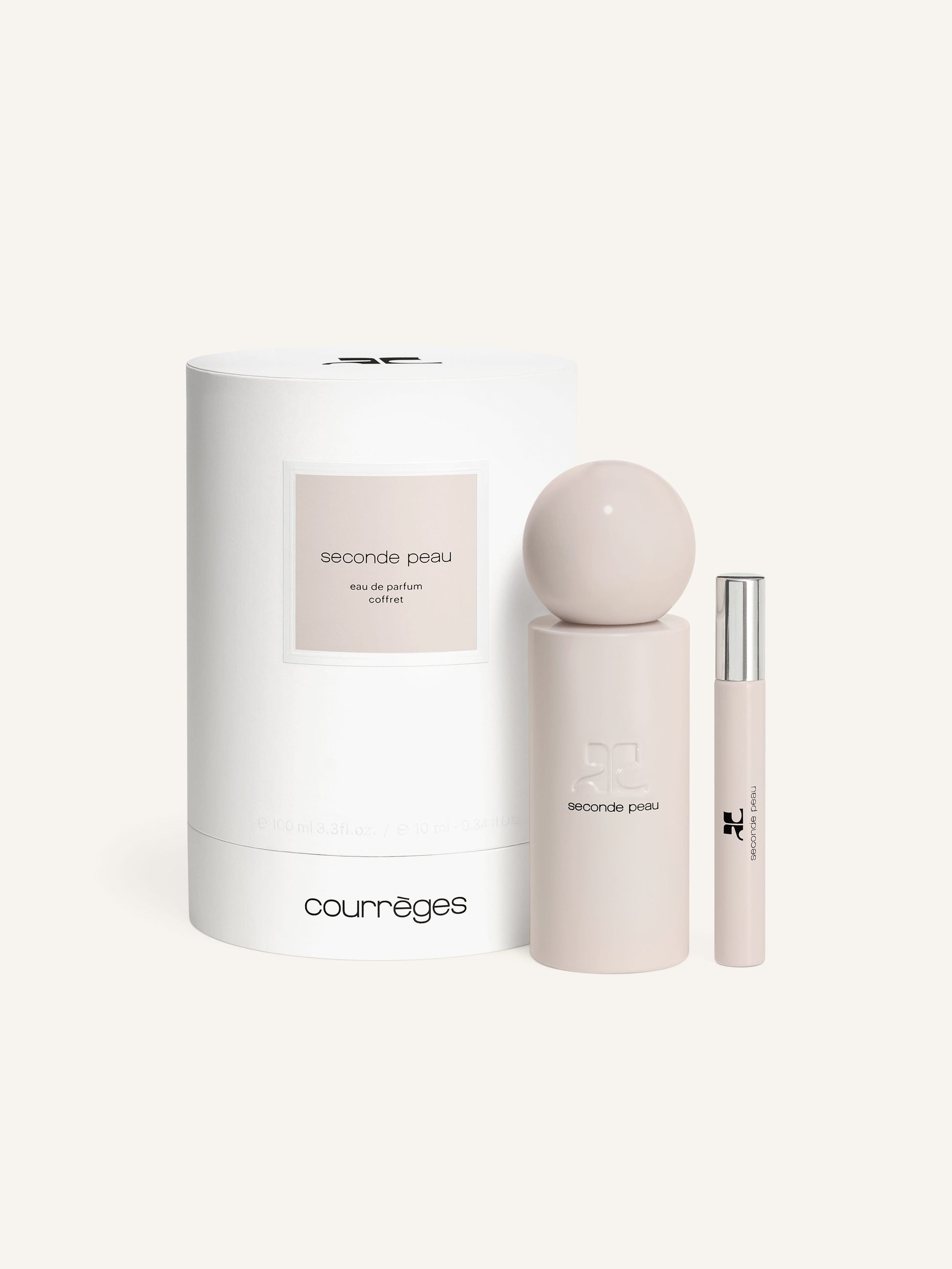 Courrèges Seconde Peau Gift Set 100ml EDP + 75g Candle