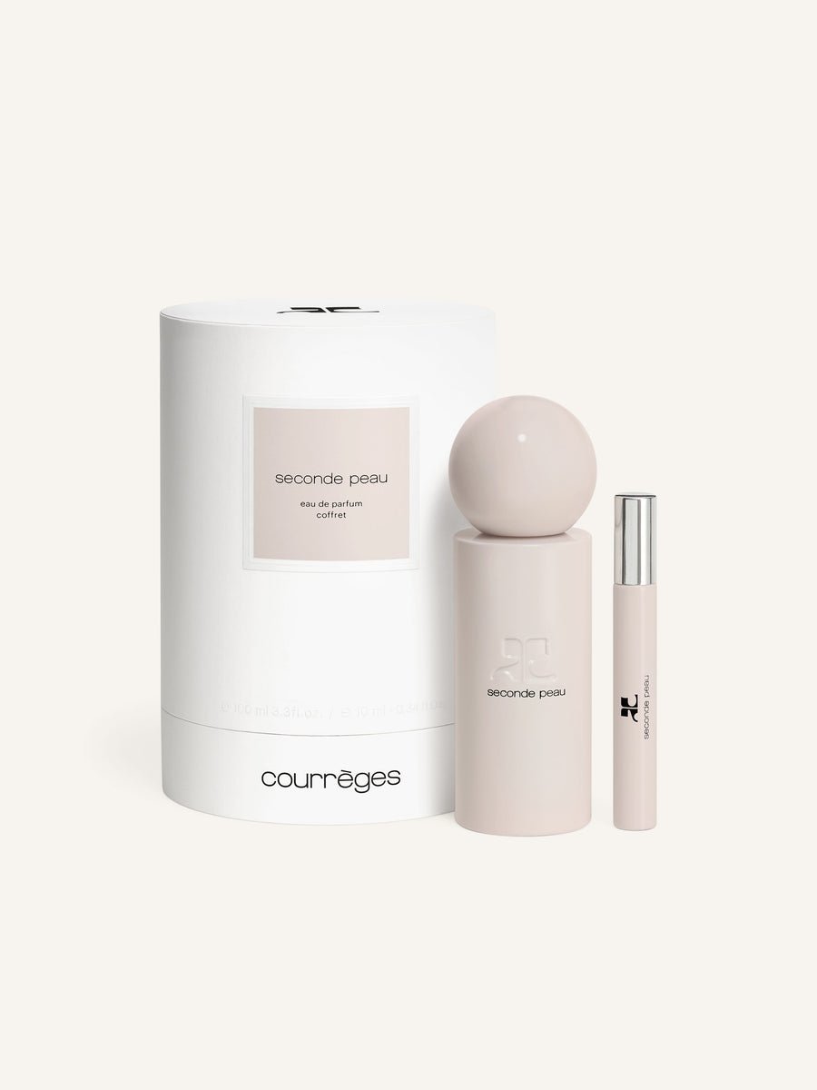 Courrèges Seconde Peau Gift Set 100ml EDP + 75g Candle