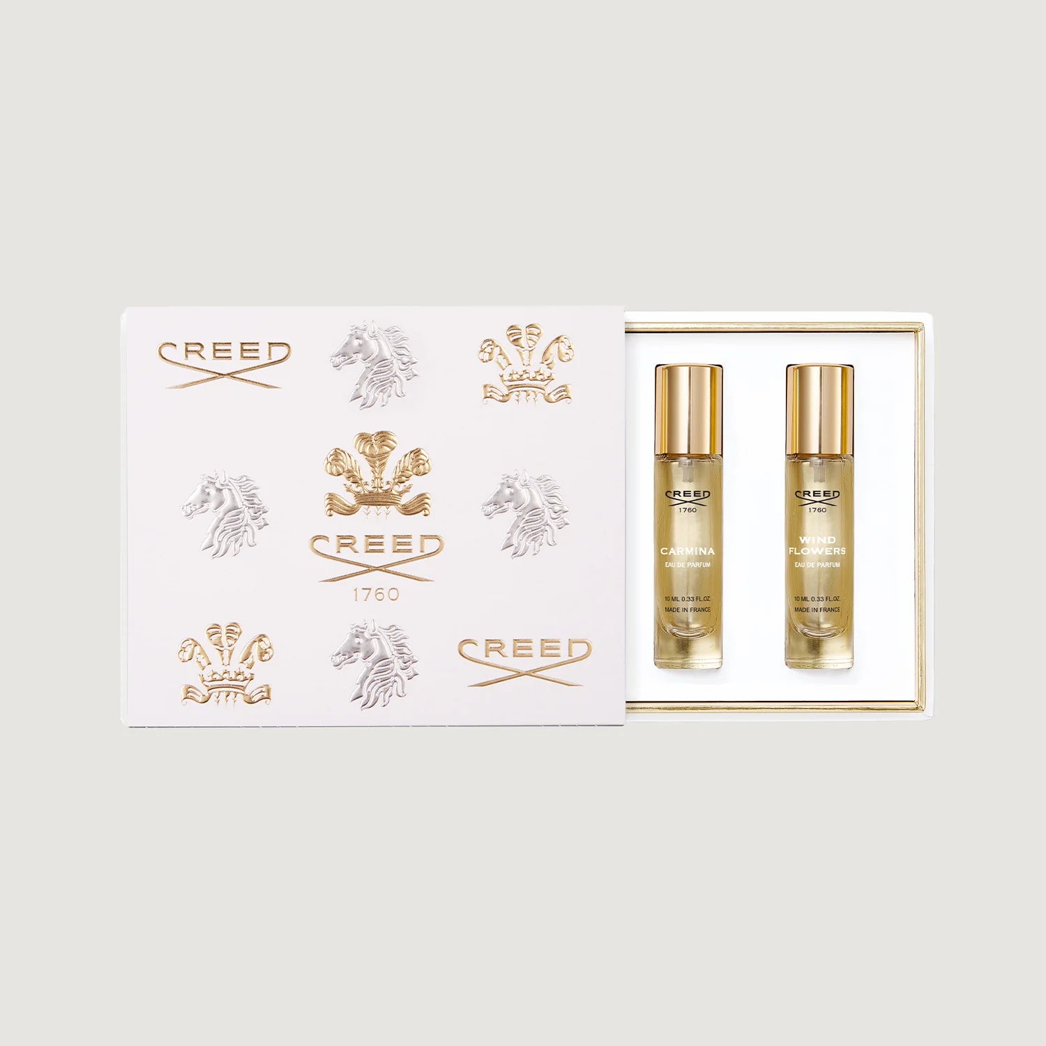 Creed Mini Gift Set: Aventus For Her EDP 10ml -Carmina EDP 10ml - Wind Flowers EDP 10ml