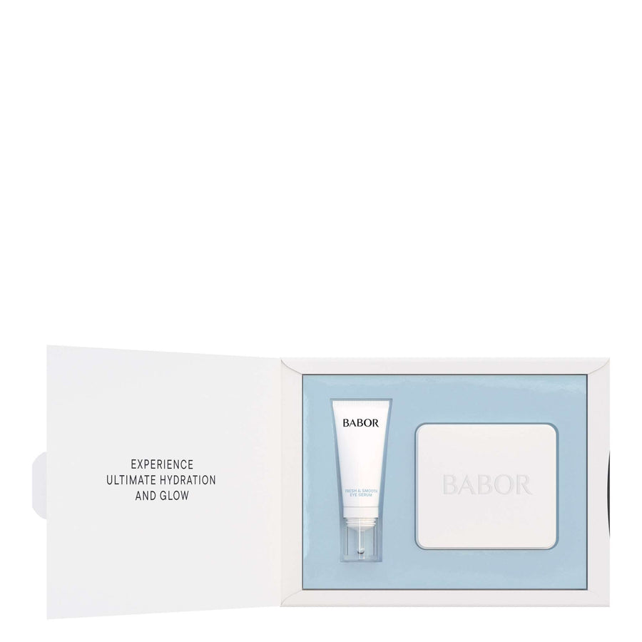 Babor Skinovage Moisturizing Instant Fresh & Smooth Eye Serum 15ml + Patches