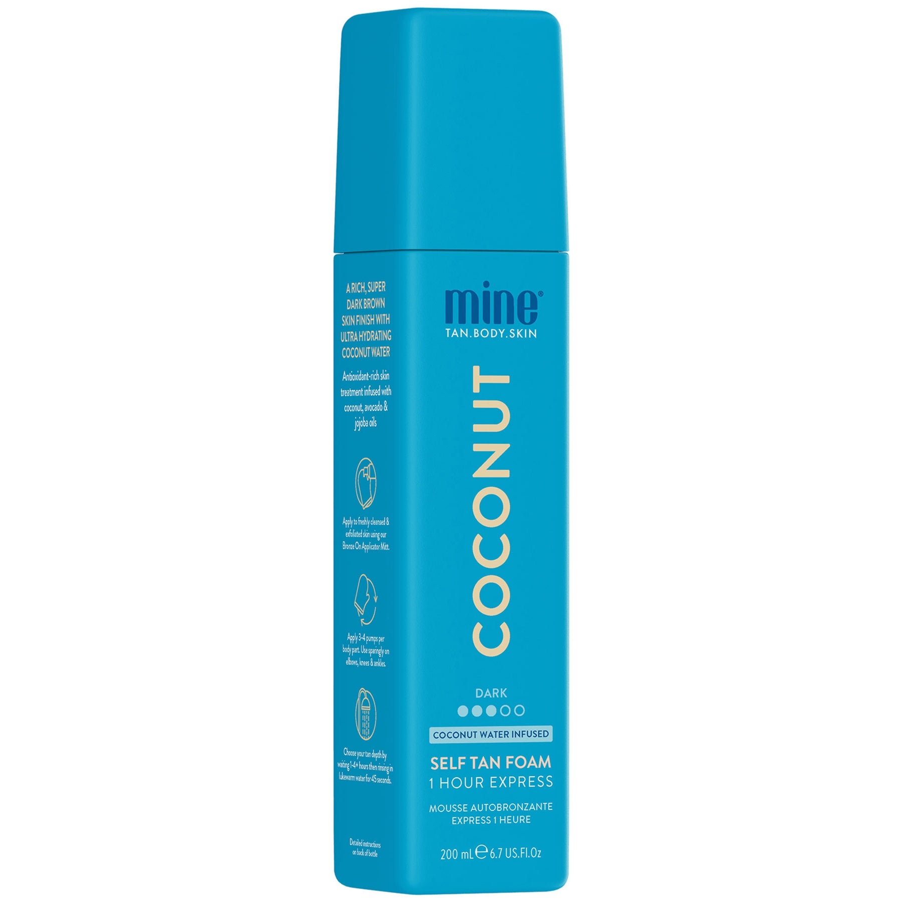 Pump'd Up Coconut Foam Shampoo 70ml