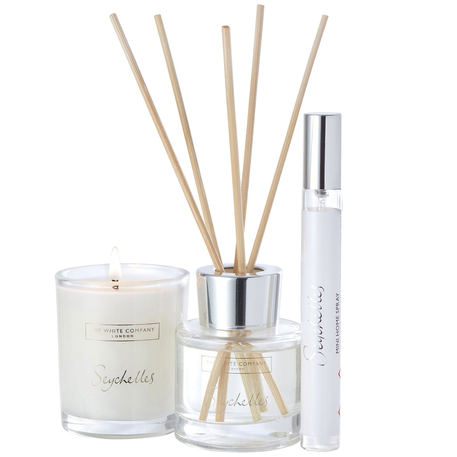 Home Lights Osmanthus & Amber Scented Candle 215g