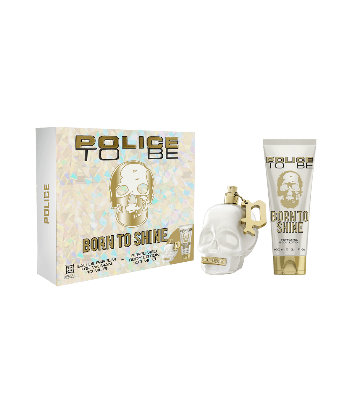 Police To Be Born To Shine Woman Gift Set 40ml EDT + 100ml Body Lotion
