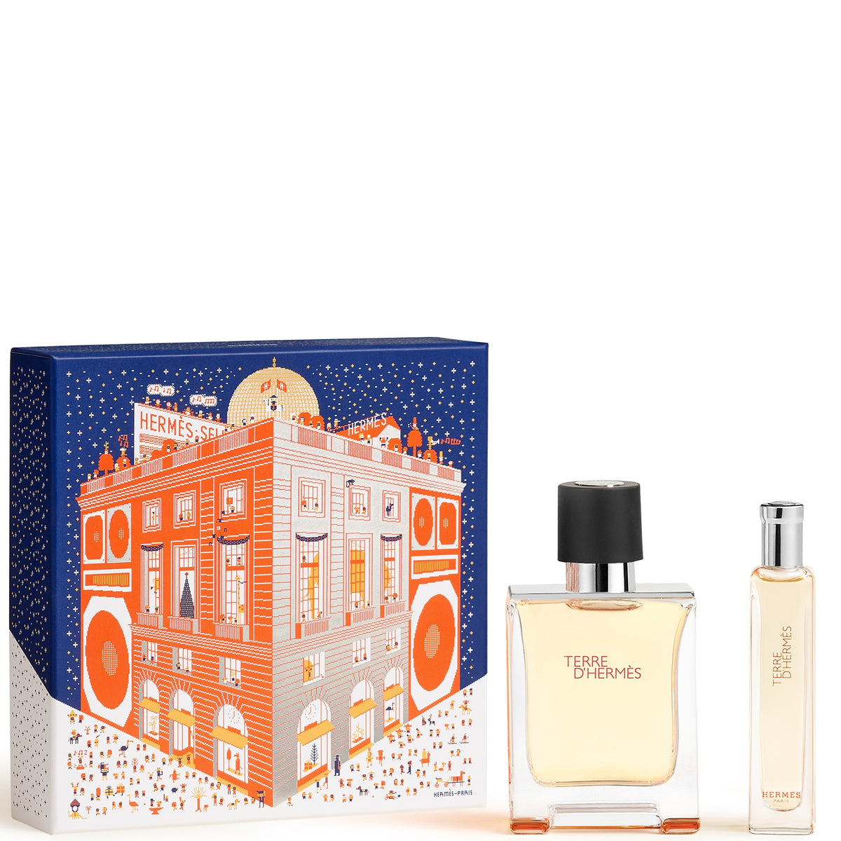 Hermès Terre d'Hermès Gift Set 30ml Parfum Spray + 125ml Parfum Refill