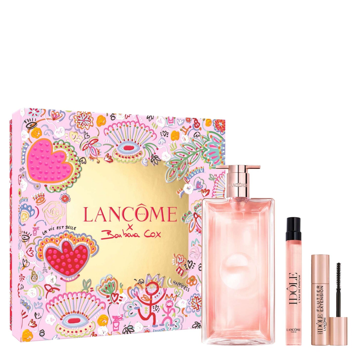 Lancôme Idôle Gift Set 50ml EDP + 50ml Body Lotion + 2.5ml Lash Idôle Mascara