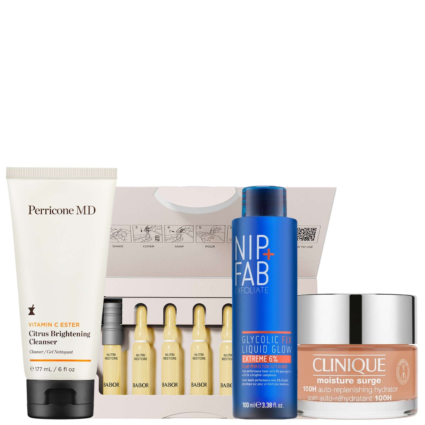 Babor Carry-On Hydration Routine Moisture & Glow Skincare Set