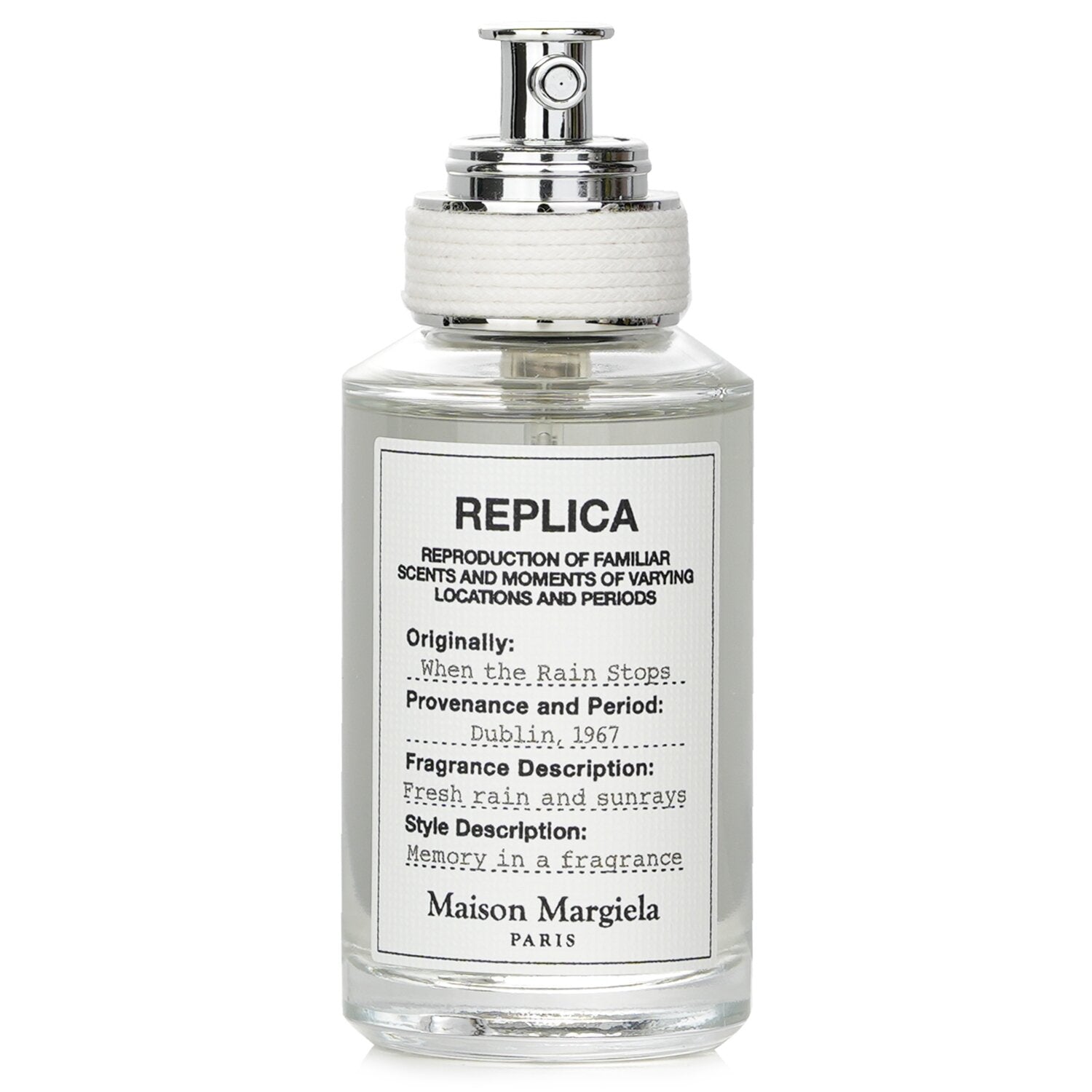 Maison Margiela When the Rain Stops Eau de Toilette 30ml Spray
