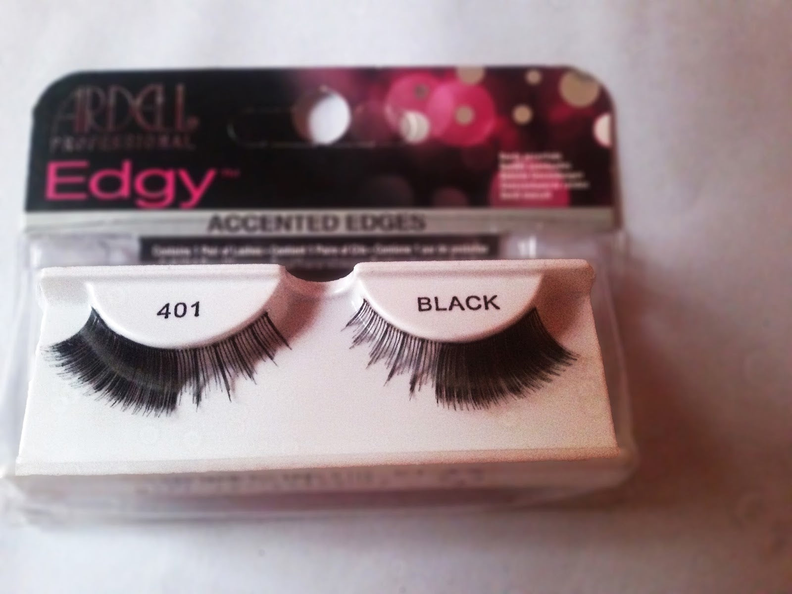 P-Eleven Ardell Edgy Eyelashes - 401 Black