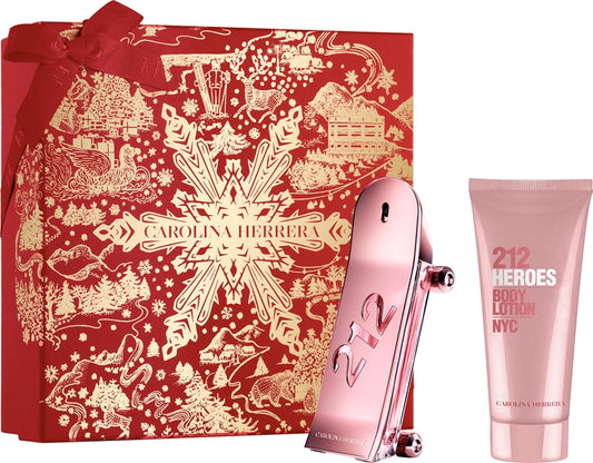 Carolina Herrera 212 Heroes Gift Set 90ml EDT + 10ml EDT