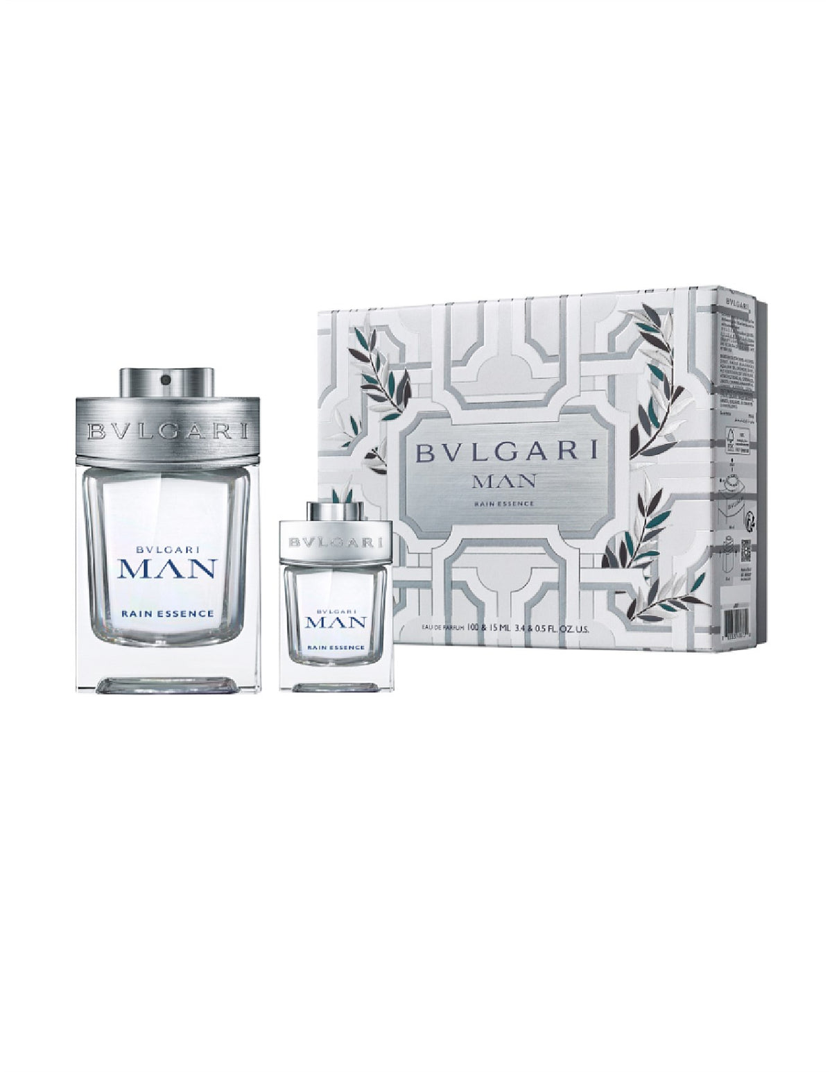 Bvlgari Man Rain Essence Gift Set 100ml EDP + 15ml EDP