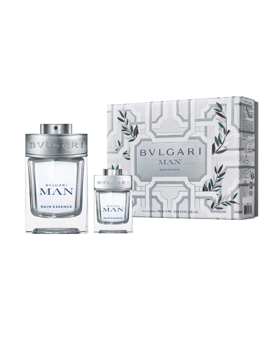 Bvlgari Man Rain Essence Gift Set 100ml EDP + 15ml EDP