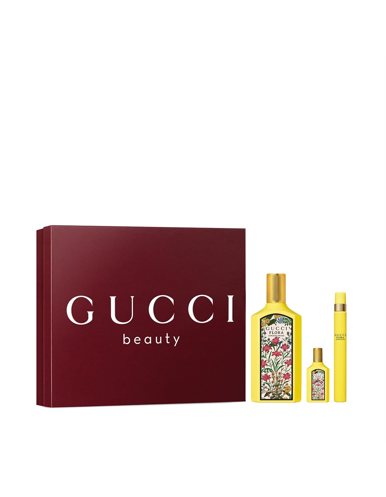 Gucci Flora Gorgeous Orchid Gift Set 50ml EDP + 10ml EDP