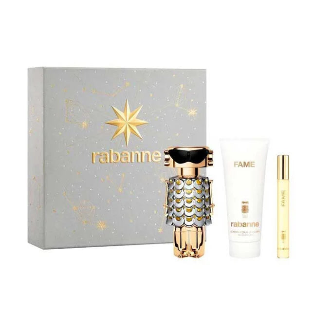 Paco Rabanne Fame Gift Set 50ml EDP + 100ml Body Lotion + 10ml EDP