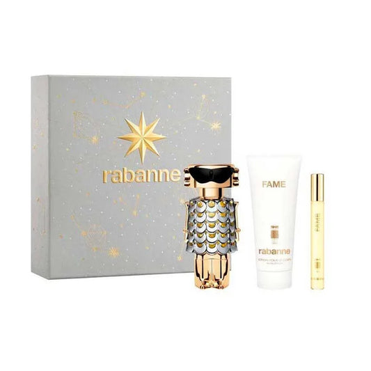 Paco Rabanne Fame Gift Set 50ml EDP + 100ml Body Lotion + 10ml EDP