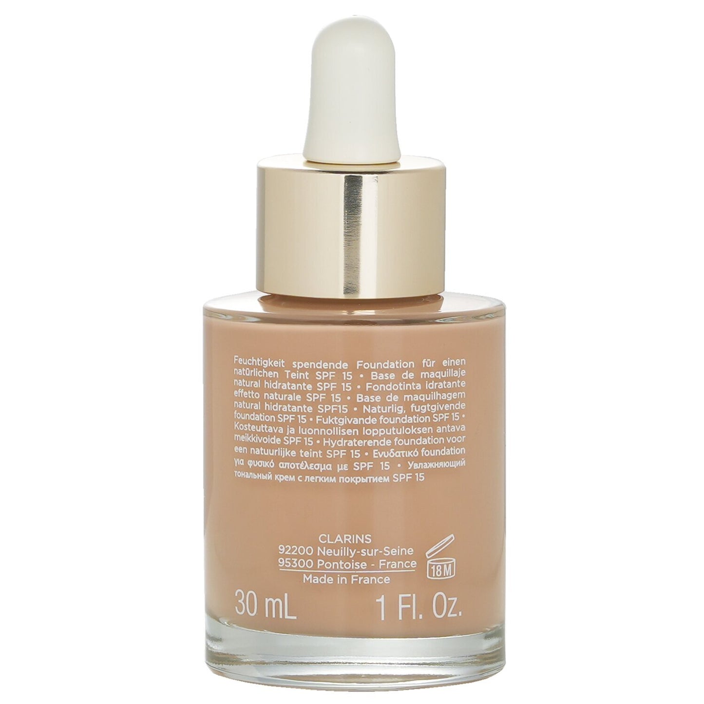 Clarins Skin Illusion Natural Radiance Foundation LSF15 30ml - 107 Beige