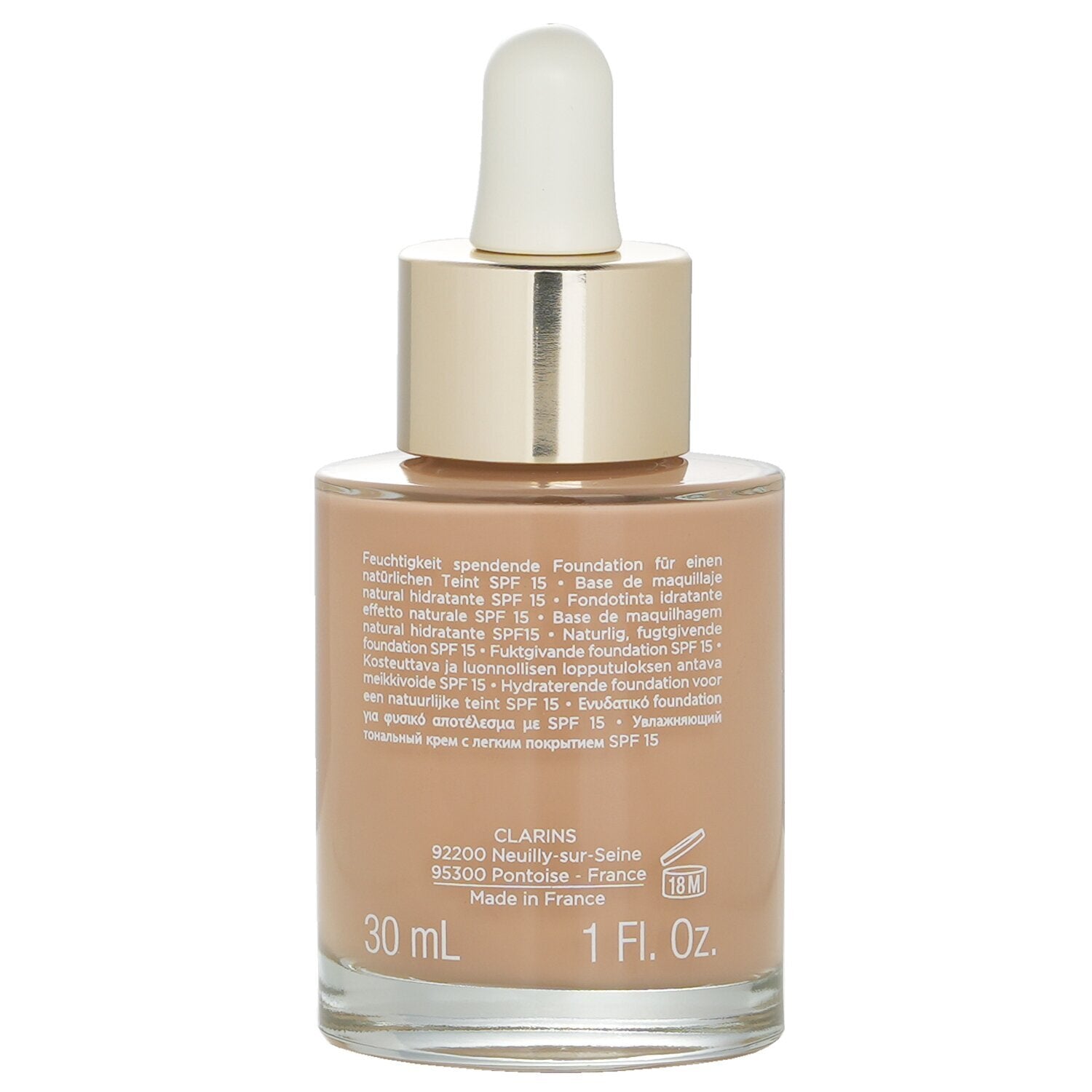 Clarins Skin Illusion Natural Radiance Foundation SPF15 30ml - 107 Beige