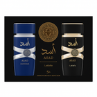 Lattafa Perfumes Asad Gift Set 100ml EDP + 200ml Perfume Spray + 300ml Air Freshener