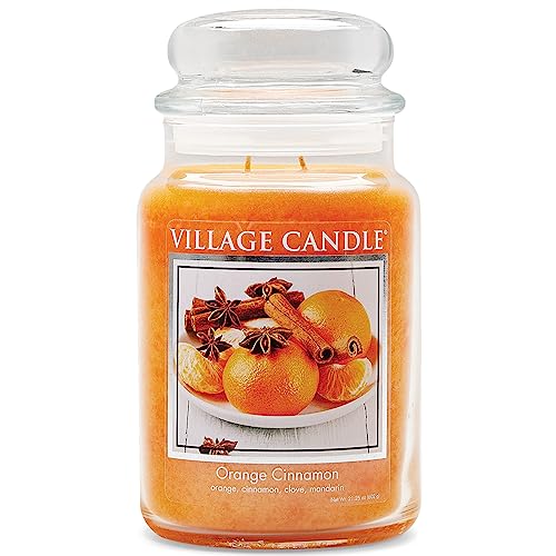 The Olphactory Bright Orange Cinnamon Scented Candle 135g