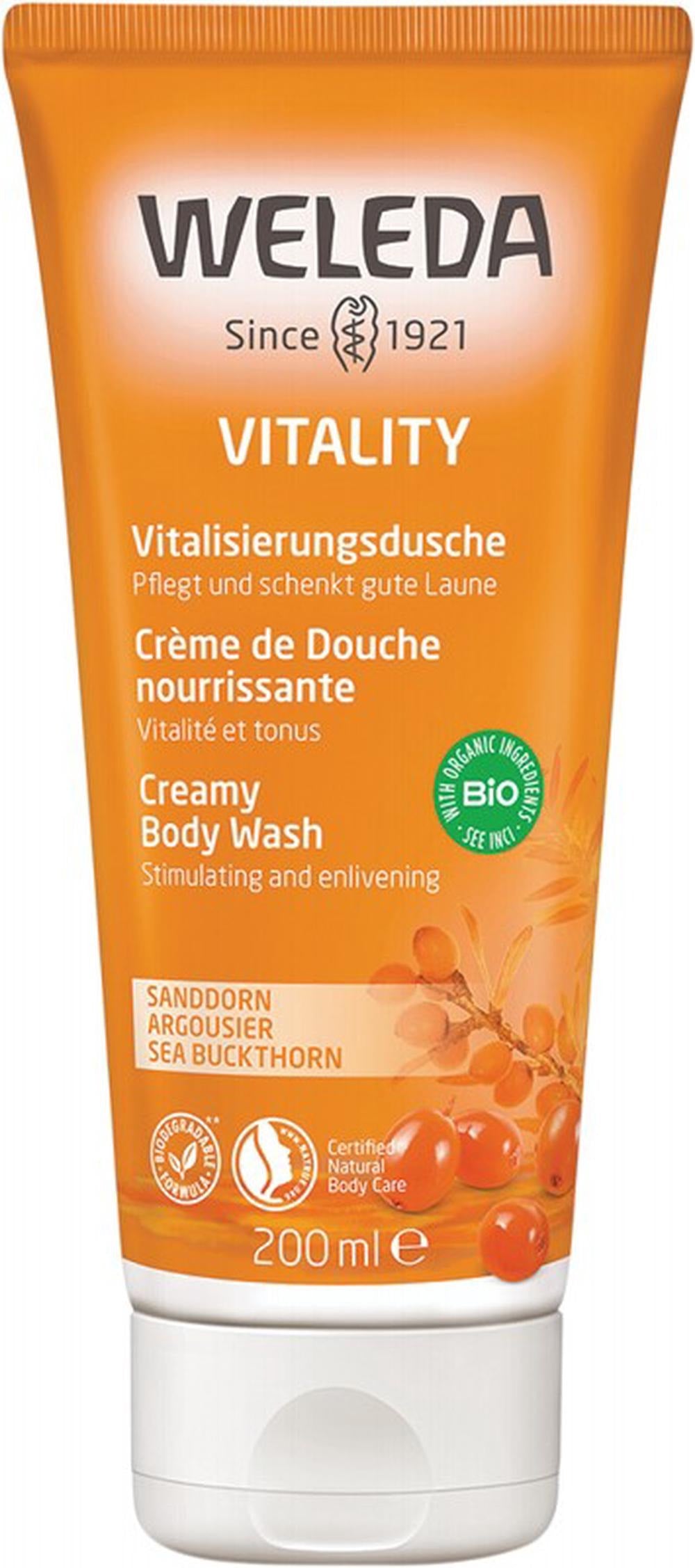 Weleda Sanddorn Shower Cream 200ml