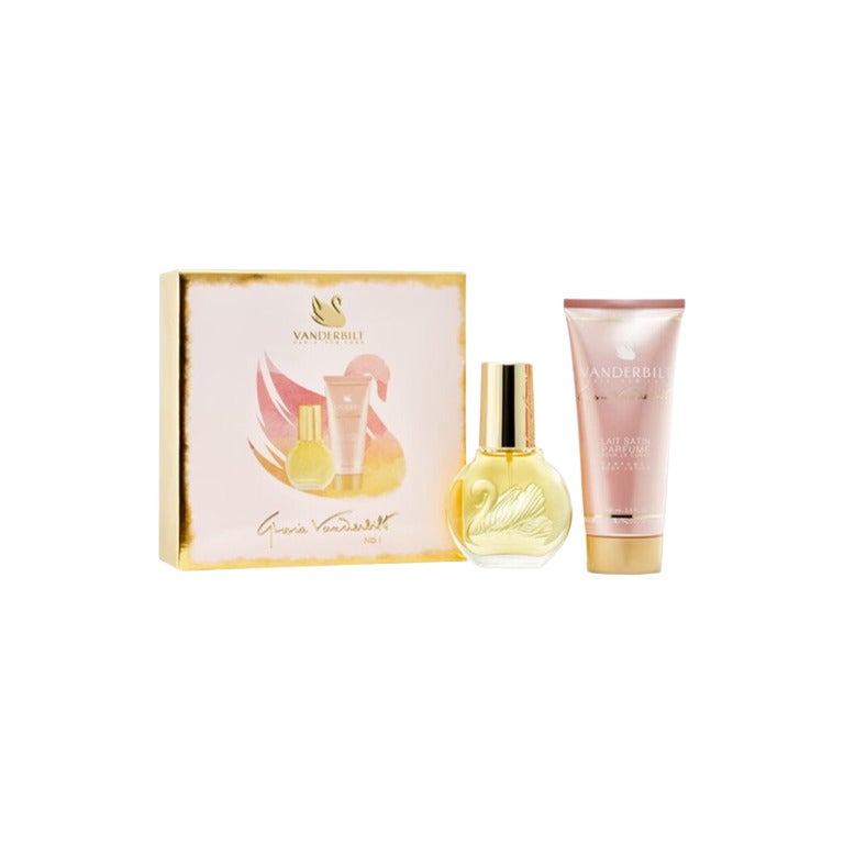 Gloria Vanderbilt In Red Gift Set 100ml EDT + 100ml Body Lotion