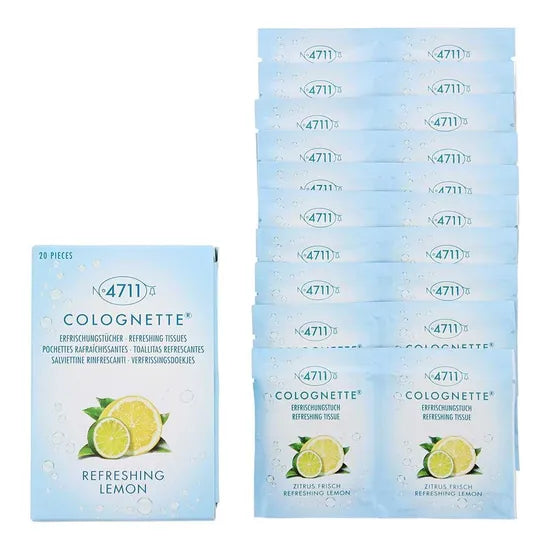 Mäurer & Wirtz 4711 Refreshing Lemon Tissue Pack - 20 Pieces