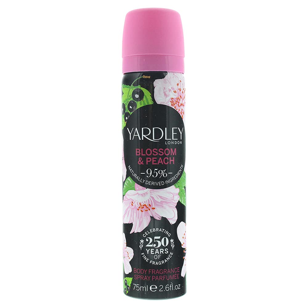 Yardley London Blossom & Peach 75ml Körperspray
