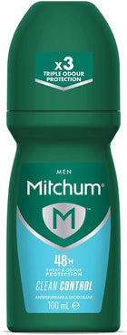 Mitchum Men Clean Control 48HR Protection Roll-On Deodorant 100ml