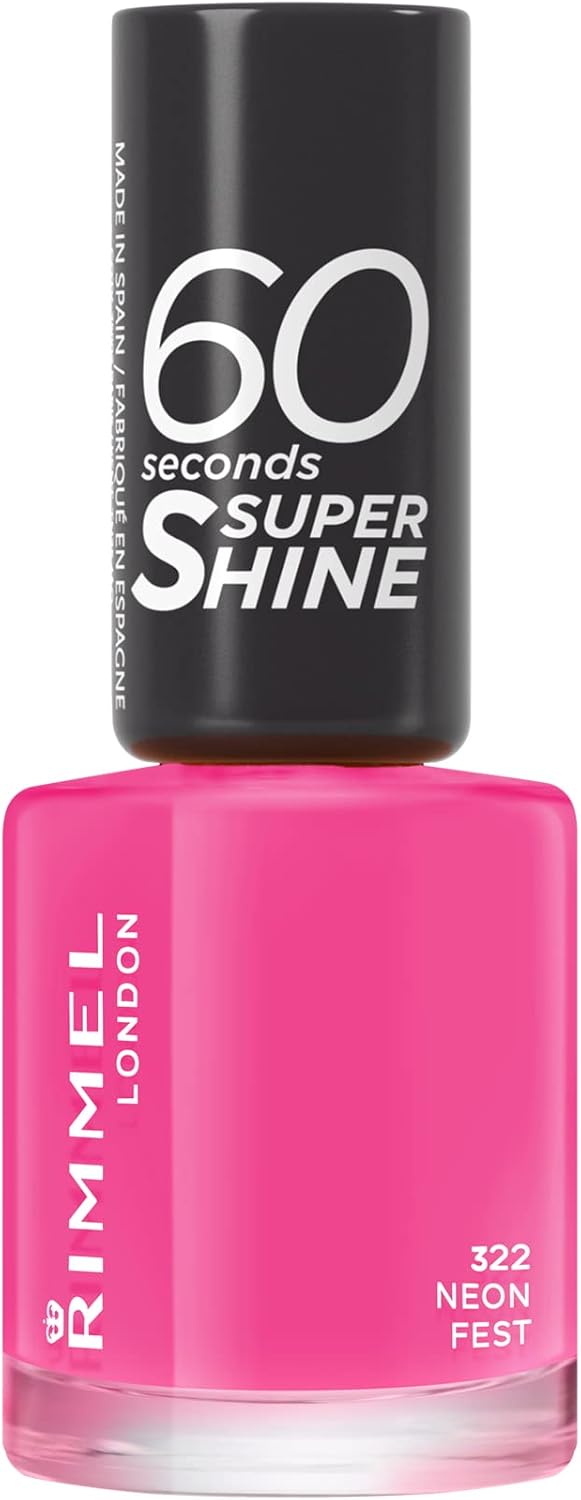 W7 Neon Nail Polish 15ml - 181 Neon Heart