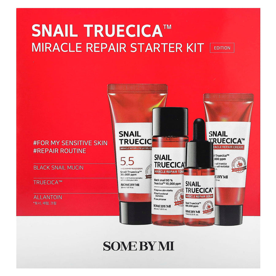 Some By Mi Snail Truecica Miracle Repair Starter Kit 4 Pieces