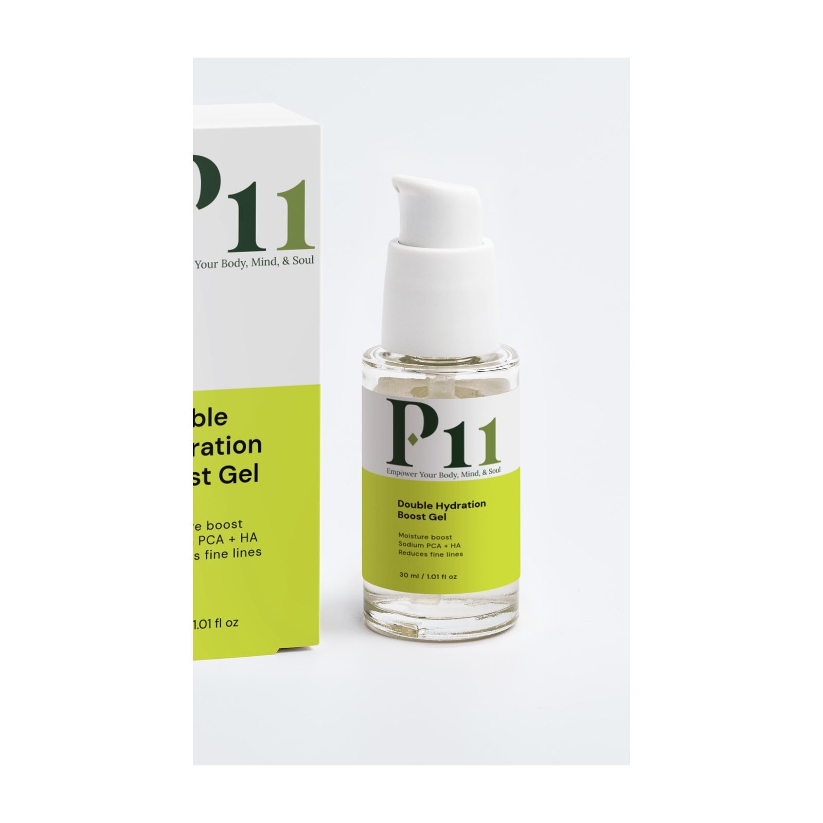 P-11 Double Hydration Boost Gel 30ml | Hyaluronic Acid Face Gel | P-Eleven UK policy-safe marketplace image