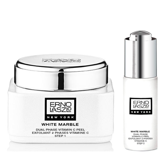 Erno Laszlo Brightening Dual-Phase Peel Gift Set 50ml Exfoliator + 25ml Peel