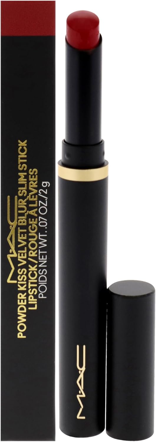 MAC Powder Kiss Lipstick 3g-  935 Ruby New Lipstick
