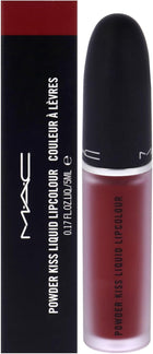MAC Powder Kiss  Liquid Lip Colour  5ml -  983 Burning Love