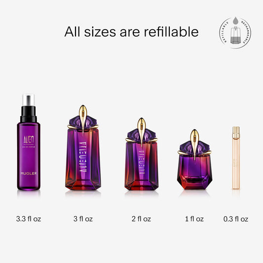 Mugler Alien Hypersense Eau de Parfum 90ml Refillable Spray