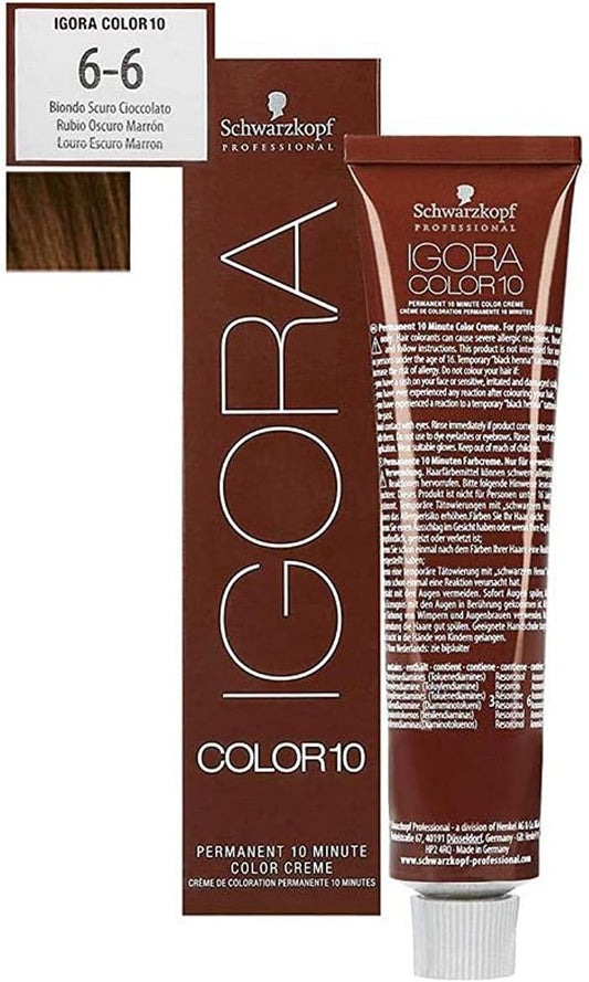 Schwarzkopf Igora Royal Color10 Permanent 10-Minutes Colour Cream 60ml - 6-00