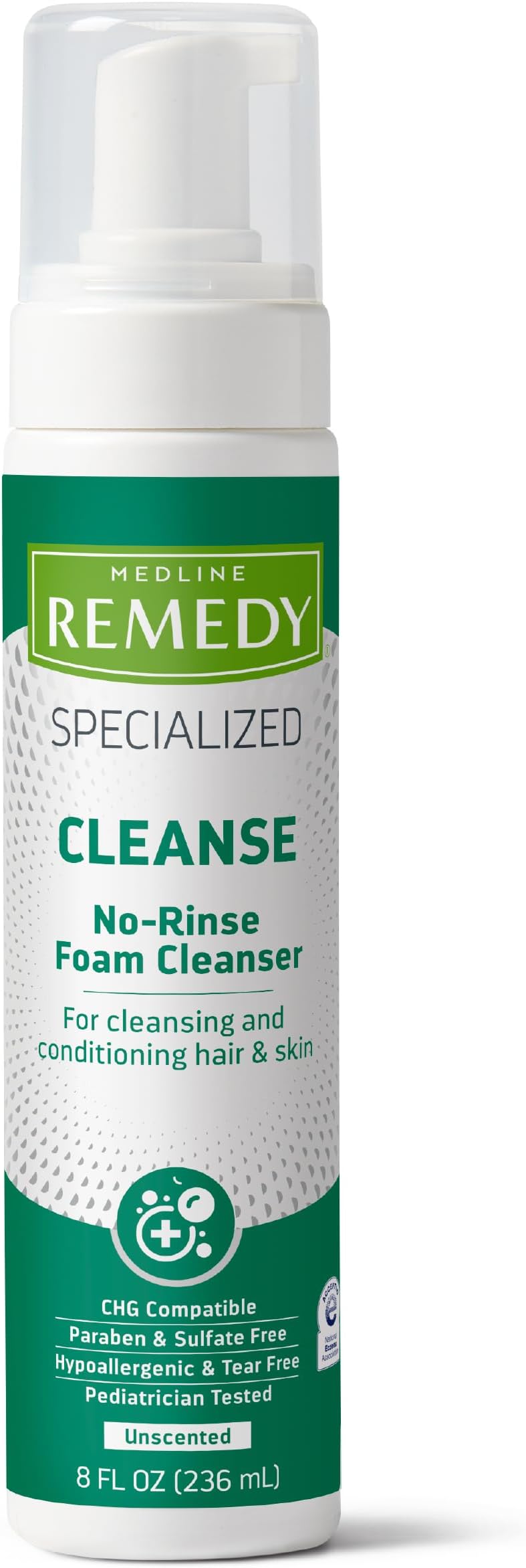 Medline Remedy Clinical Cleanse No-Rinse Foam Cleanser 118ml