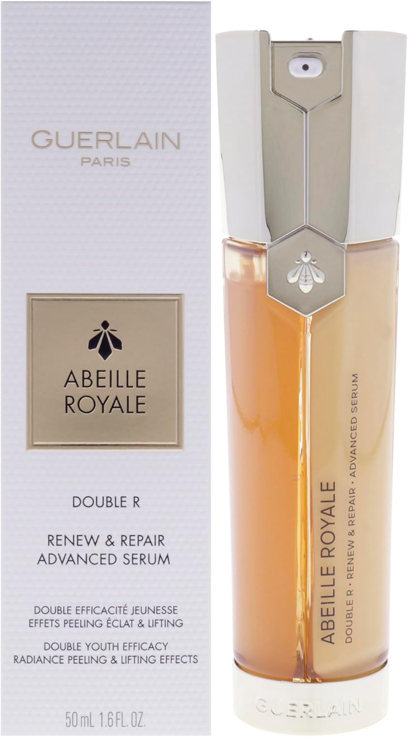 Guerlain Abeille Royale Gift Set: Day Cream 7ml - Oil In Water Serum 30ml - Renew Repair Serum 7 x 0.6g + Case