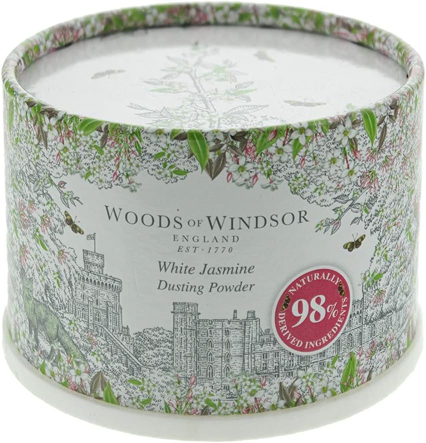 Woods of Windsor White Jasmine Dusting Powder 100g