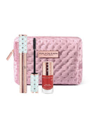 Naj Oleari Gift Set 14ml Wear The Volume Mascara + 8ml Oleo Gel Nail Lacquer 22 Red + Pouch