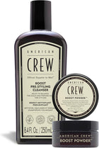 American Crew Boost Duo Gift Set 250ml Pre-Styling Cleanser + 10g Boost Powder