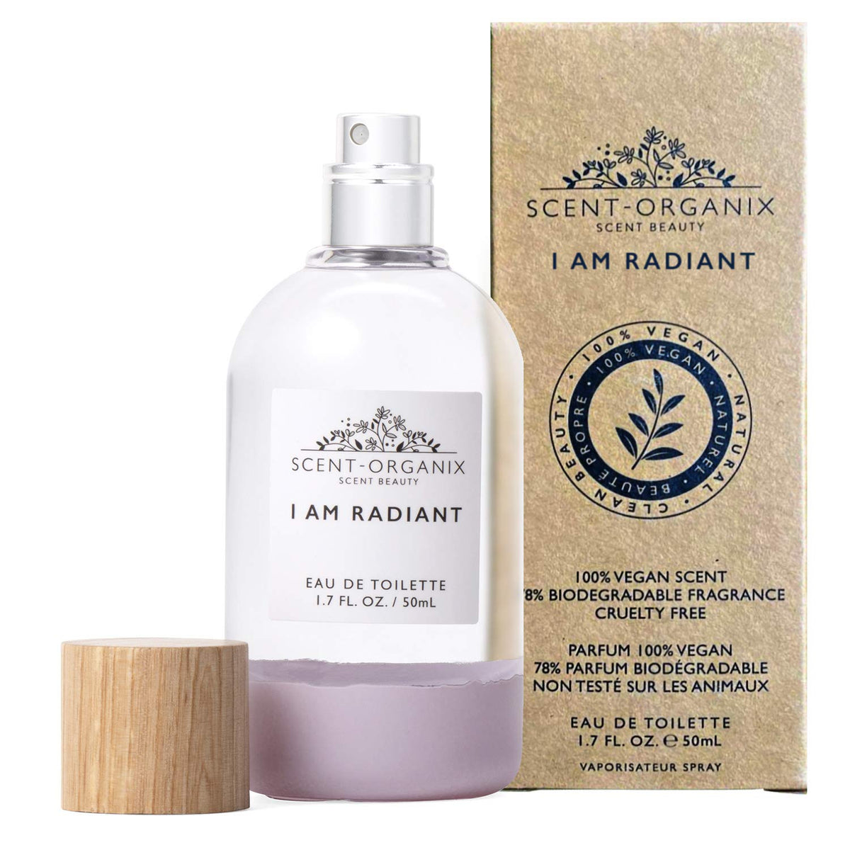Scent-Organix I Am Radiant Eau de Toilette 50ml Spray