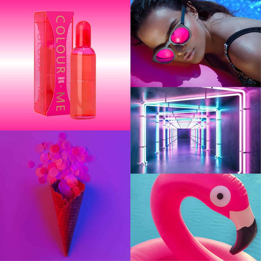Milton Lloyd Colour Me Neon Pink Eau de Parfum 100ml Spray